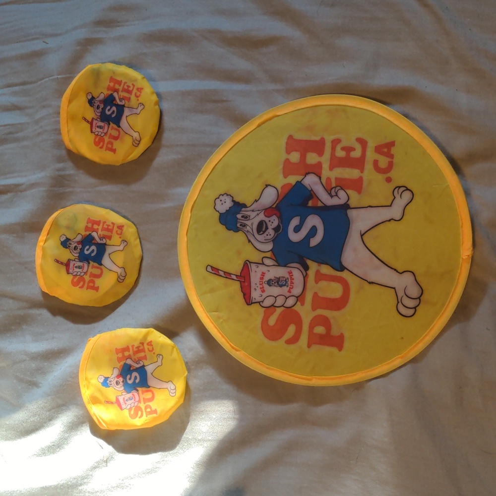 Slush Puppy Official 3 Piece Window Covers NWOT Vehicle